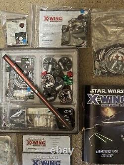 Star Wars X-wing Miniatures Game Lot