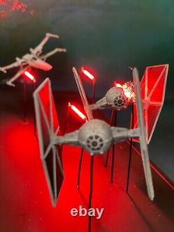 Star wars diorama X-wing vs Tie Fighter Starwars