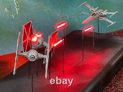 Star wars diorama X-wing vs Tie Fighter Starwars