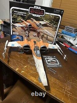 The Rise of Skywalker Poe Dameron's X-Wing Fighter Vintage Collection COMPLETE