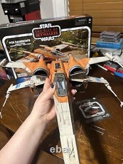 The Rise of Skywalker Poe Dameron's X-Wing Fighter Vintage Collection COMPLETE