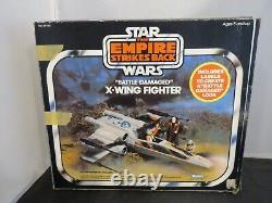 Vintage 1981 Kenner Star Wars Battle Damaged X-Wing Fighter In Box