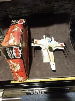 Vintage Star Wars RARE ESB X WING FIGHTER ORIGINAL W BOX COMPLETE WORKING KENNER