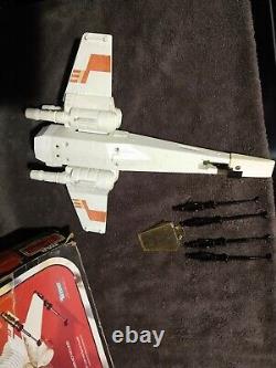 Vintage Star Wars RARE ESB X WING FIGHTER ORIGINAL W BOX COMPLETE WORKING KENNER