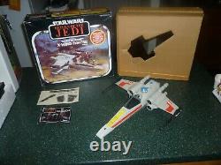 Vintage Star Wars ROTJ Battle Damaged X-Wing Fighter in the Original Box