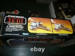 Vintage Star Wars ROTJ Battle Damaged X-Wing Fighter in the Original Box