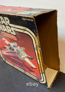 Vintage Star Wars X-WING FIGHTER MIB 1978 Original BOX Insert Kenner WORKS