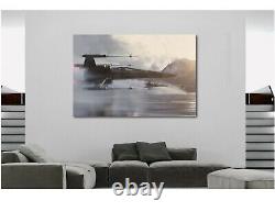 X WING STAR WARS OVER WATER Canvas Wall Art Framed Print