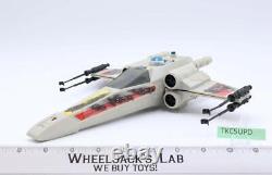 X-Wing Fighter Battle Damaged GREY 100% Complete Star Wars 1977 Kenner