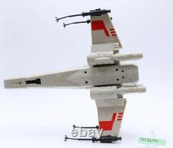 X-Wing Fighter Battle Damaged GREY 100% Complete Star Wars 1977 Kenner