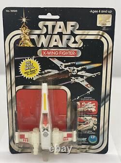 X-Wing Fighter Die-Cast 1978 Kenner Action Figure Vehicle, mint on lifted bubble