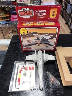 X-Wing Fighter Playset (Vintage Star Wars Micro Collection Kenner) UNUSED