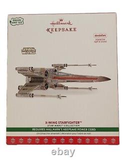 X-Wing Star FighterT 2017 Hallmark Keepsake Storyteller Ornament