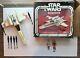 1977 Star Wars X-wing Fighter + (2) Figurines Originales Complètes De Luke Skywalker