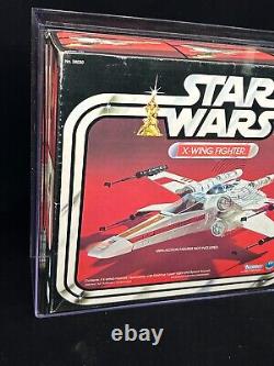 1978 Kenner Star Wars X-Wing Fighter MISB AFA 75 Avec Logo LP Version Antérieure SPM