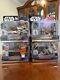 2024 Escadron Micro Galaxy Star Wars Lot De 4 Chase V-wing, B-wing, X-wing, Plus