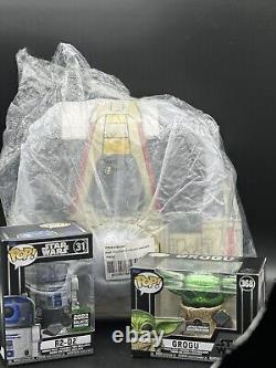 Célébration Star Wars 2022 Funko GROGU LE 5000, R2D2 Pop/Sac X-Wing Loungefly 3k