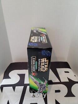 Chasseur X-Wing Électronique 1997 STAR WARS Power of the Force POTF MIB GREEN BOX
