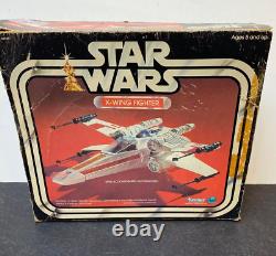 Chasseur X-Wing Star Wars Vintage MIB 1978 Boîte Originale Insert Kenner Fonctionne