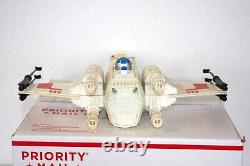 Chasseur d'étoiles X-Wing de Kenner Star Wars Vintage 1978 Ailes fonctionnelles! Pas de lumières ni de sons