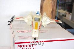 Chasseur d'étoiles X-Wing de Kenner Star Wars Vintage 1978 Ailes fonctionnelles! Pas de lumières ni de sons