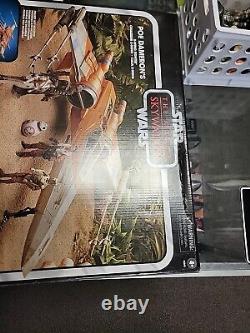 Collection Vintage Star Wars Rise of Skywalker Poe Dameron's X-Wing + 9 Figurines