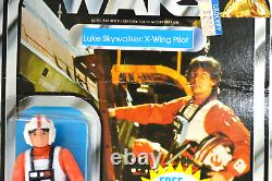 Figurine d'action de pilote X-Wing Luke de Kenner de 1978, modèle vintage, 20-E Back, non ouverte