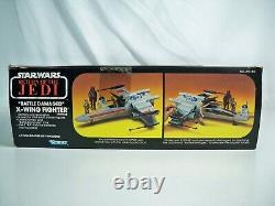 K23i03903 X-WING FIGHTER BATAILLE ENDOMMAGÉE DECALS INUTILISÉS COMPLETS 1981 STAR WARS 2