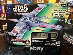 Kenner Star Wars X-Wing Fighter à grande échelle Sons Lumières BOÎTE NON OUVERTE XLNT 1997