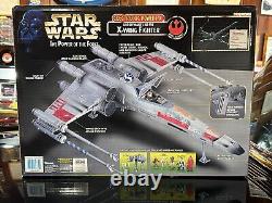 Kenner Star Wars X-Wing Fighter à grande échelle Sons Lumières BOÎTE NON OUVERTE XLNT 1997