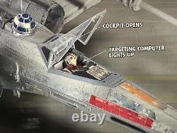 Kenner Star Wars X-Wing Fighter à grande échelle Sons Lumières BOÎTE NON OUVERTE XLNT 1997