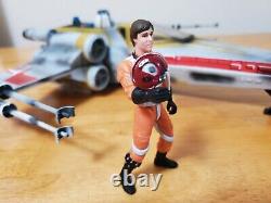 La Guerre des étoiles Hasbro 3.75 118 Rouge 4 John Brannon X-wing Moteur Personnalisé Lumières