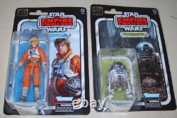 Lot de 6 figurines STAR WARS 40e anniversaire : R2-D2, Leia, Han, Vader, Luke X Wing, NEUVES.