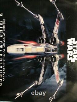 Modèle en plastique à l'échelle 1/48 du X-Wing Starfighter de Star Wars de Bandai