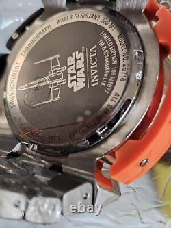 Montre pour homme Invicta X-Wing STAR WARS Rebel Alliance Édition Limitée Swiss Z60