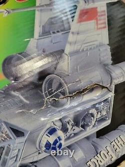 Nouveau scellé 1997 Kenner STAR WARS Power of Force Electronic Power X-Wing Fighter