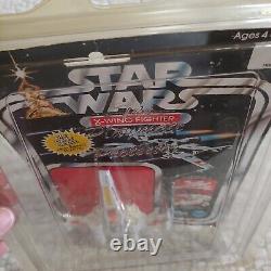 RARE 1978 Kenner GM Fun Group Star Wars X-Wing Fighter, Neuf dans son emballage d'origine