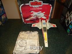 Rare Vintage Star Wars ESB X-Wing Fighter dans la boîte d'origine