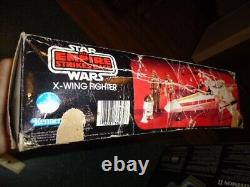 Rare Vintage Star Wars ESB X-Wing Fighter dans la boîte d'origine