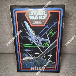 SDCC 2024 STAR WARS Micro Galaxy X-Wing + Tie Fighter Console de jeu Jazwares