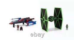 SDCC 2024 STAR WARS Micro Galaxy X-Wing + Tie Fighter Console de jeu Jazwares