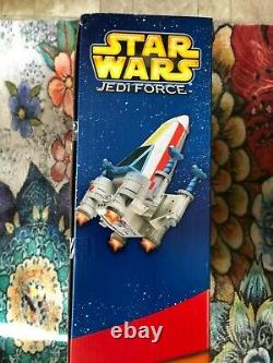 Star Wars Jedi Force Luke's X-Wing Fighter avec R2D2 Playskool 2004 EN TRÈS BON ÉTAT