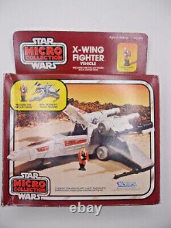 Star Wars Kenner Micro Collection 1982 X-Wing Fighter Vehicle Boxed  
<br/>		La collection Micro de Star Wars Kenner 1982 X-Wing Fighter dans sa boîte