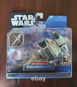 Star Wars Micro Galaxie Escadron B-Wing SF Tie Fighter Poe's X-Wing 106 107 108