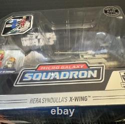 Star Wars Micro Galaxy Squadron Hera Syndulla's X-Wing RARE 1 Sur 15 000 Chase