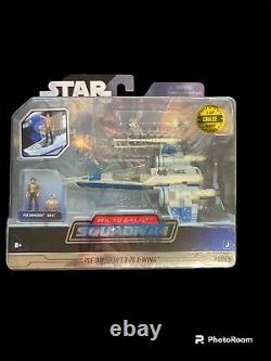 Star Wars Micro Galaxy Squadron POE DAMERON'S T-70 X-WING #0065 Série 3 CHASE