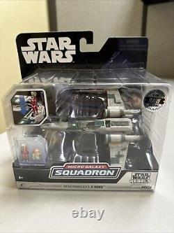 Star Wars Rebels Escadron Micro Galaxie La Chasse de l'X-Wing de Hera Syndulla RARE 1/15000