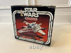 Star Wars X Wing Fighter Boîte Sans Logo LP Seulement Kenner Vintage 1978 ANH ESB ROTJ