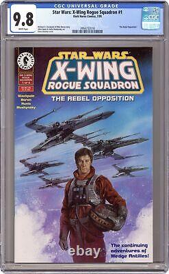 Star Wars X-Wing Rogue Squadron #1 CGC 9.8 1995 3956732018<br/>	 <br/>Translation: Star Wars X-Wing Escadron Rogue #1 CGC 9.8 1995 3956732018
