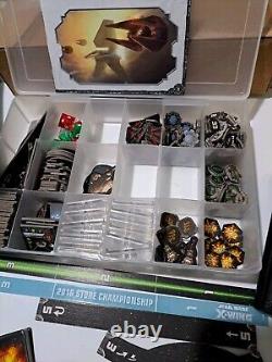 Star Wars X-wing 0.1 jeu de figurines lot Le Réveil de la Force Core Set +9 vaisseaux